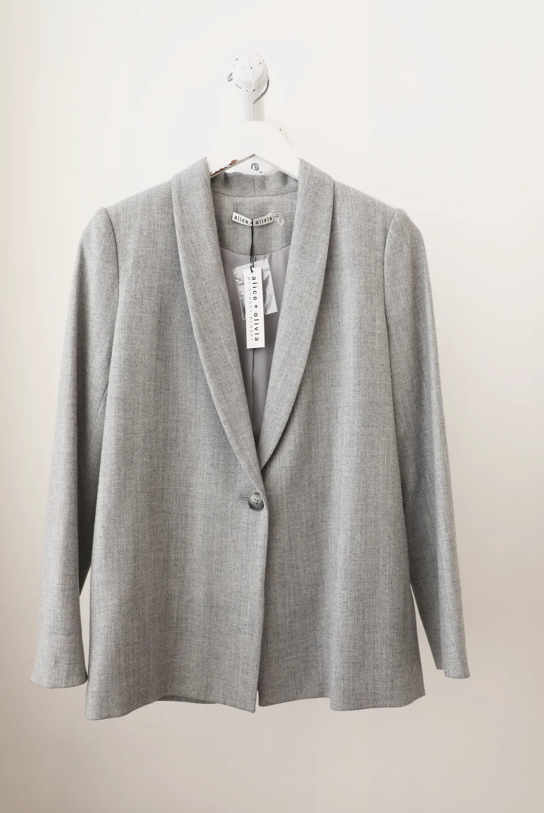 Alice & Olivia - Marion Shawl Collar Blazer