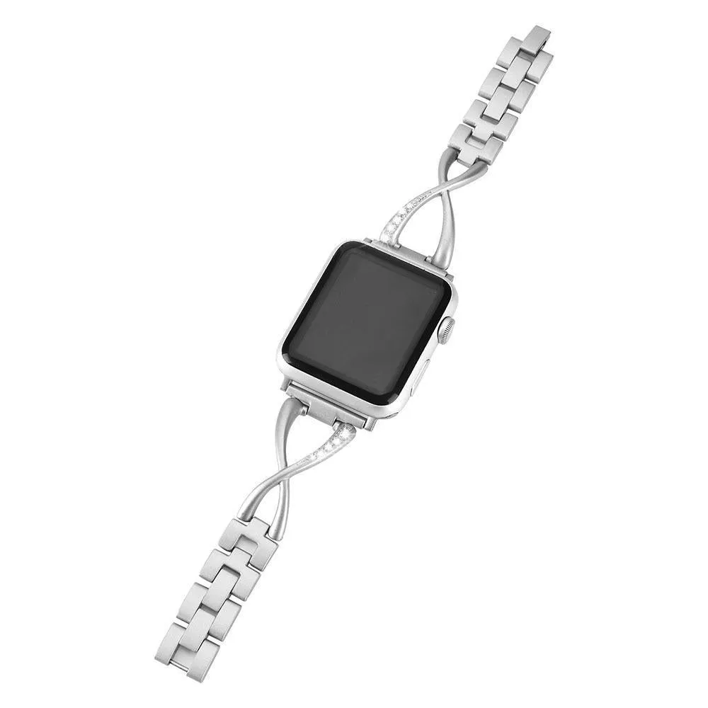 Apple Watch Band Women's Cuff Crystal Diamond Bracelet