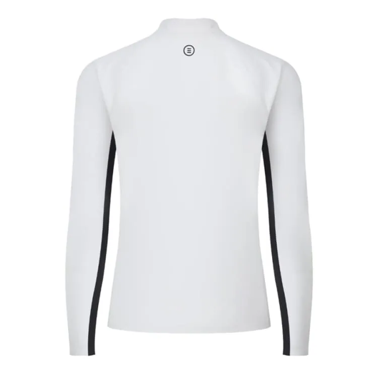 Barrel Women Motion Zip-Up Rashguard-WHITE