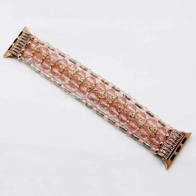 Bling Glitter Diamonds Crystal Bracelet Series 7 6 5 Wrist Watchband