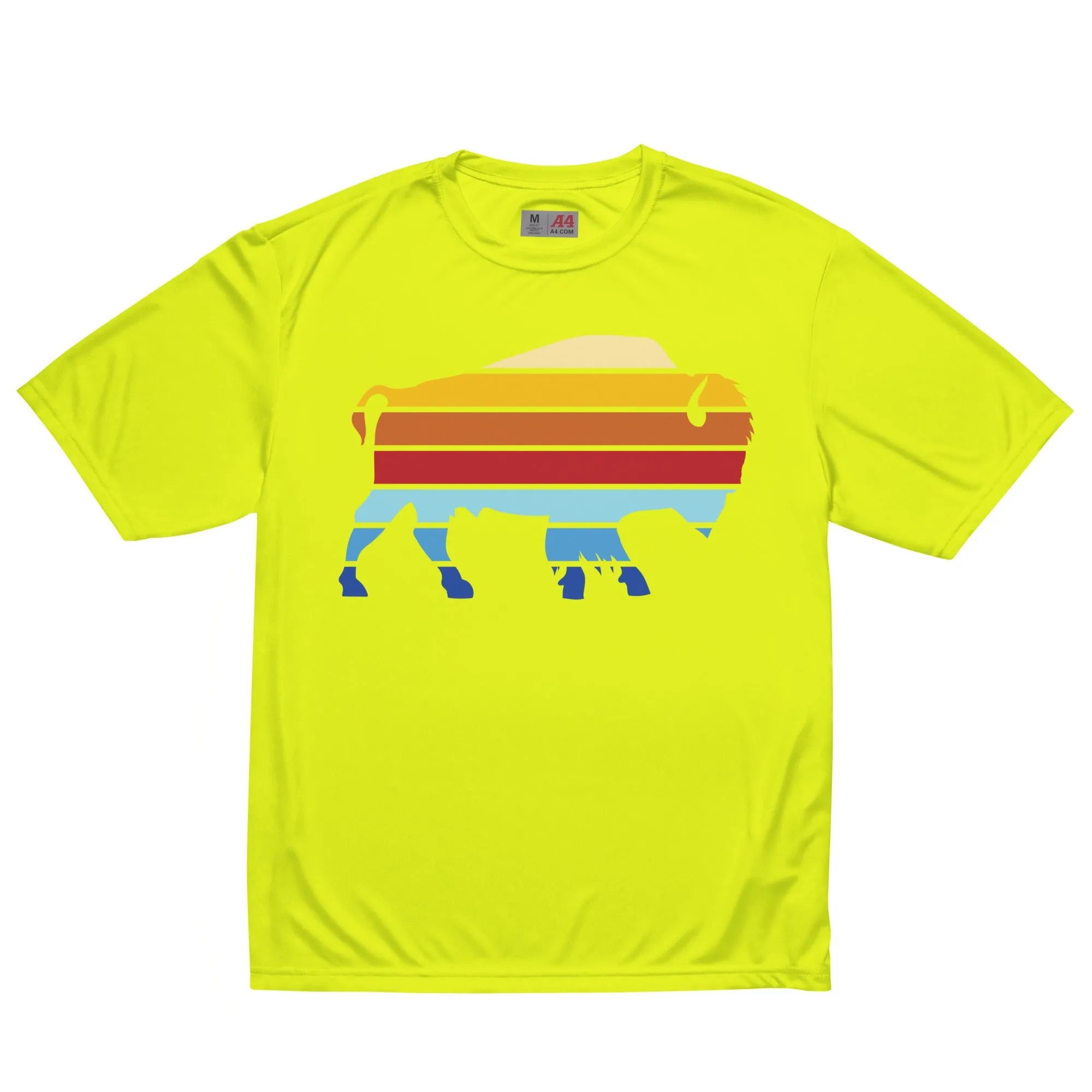 Bull Bison Stack Performance T-Shirt