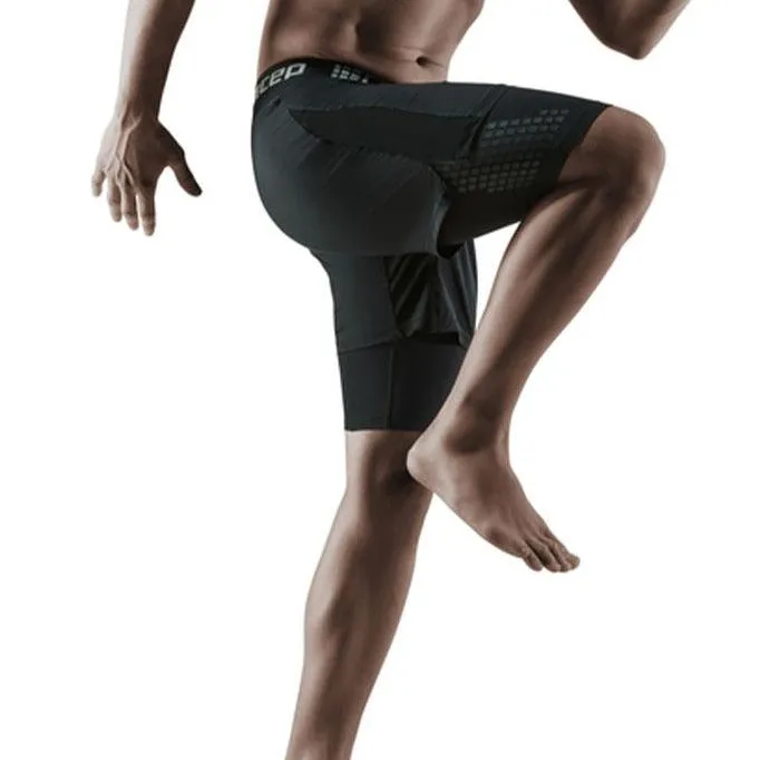 CEP Mens 2-in-1 Training Compression Shorts 20-30mmHg