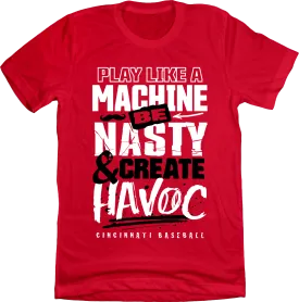 Create Havoc Baseball Rally Tee