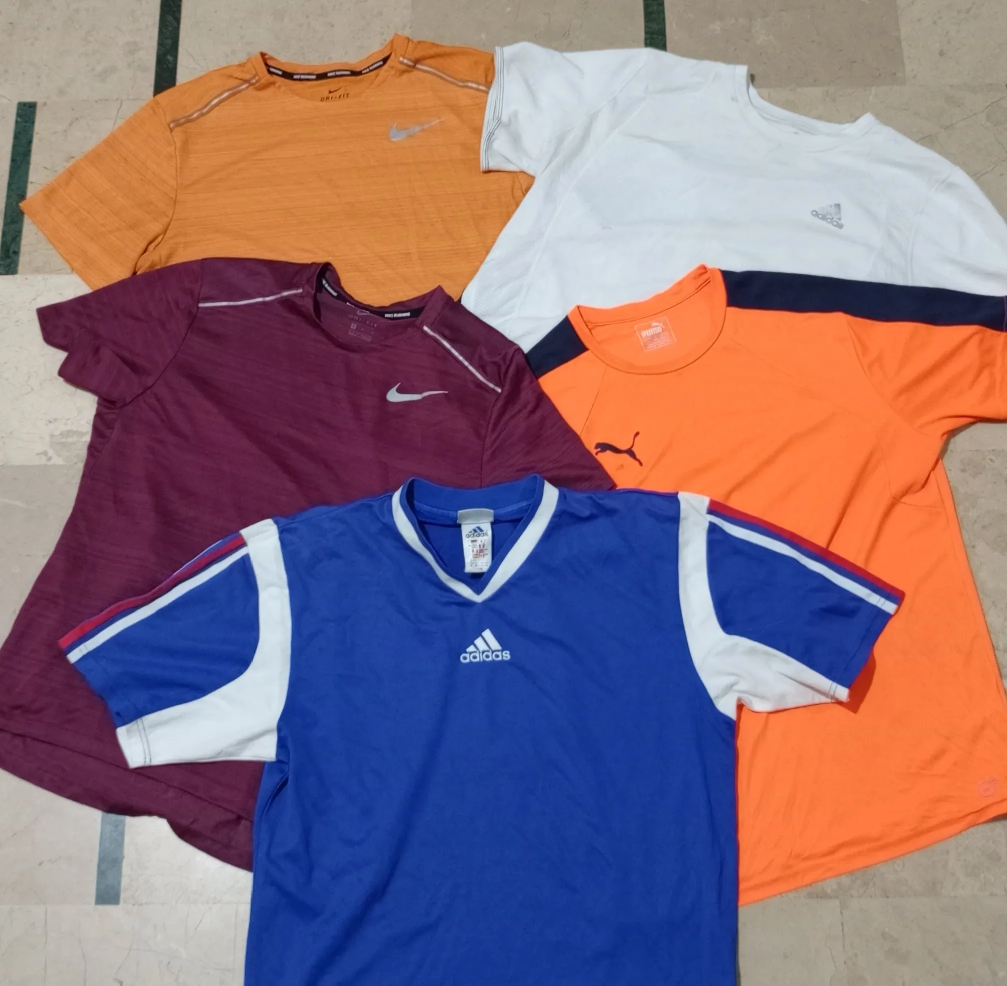 Custom handpick Mix sports shirts.