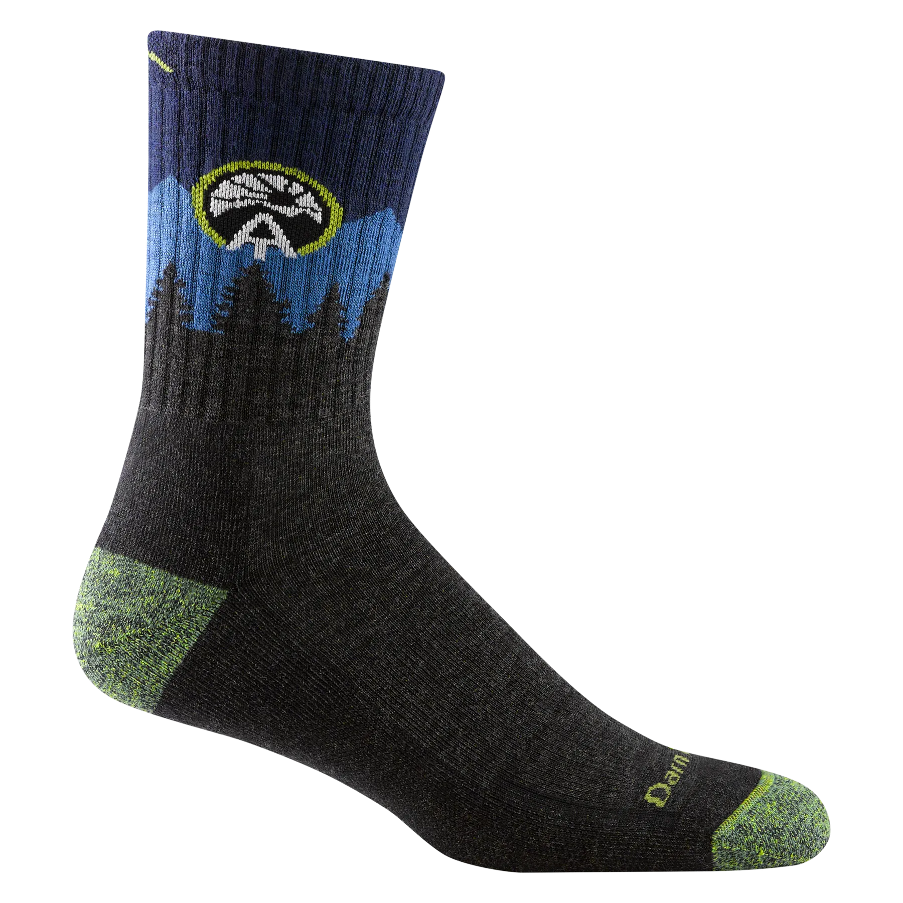 Darn Tough ATC Micro Crew Midweight Hiking Sock - Unisex - Eclipse