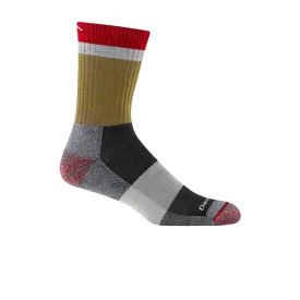 Darn Tough Heady Stripe  Lightweight Micro Crew Sock with Cushion (Men) - Ash