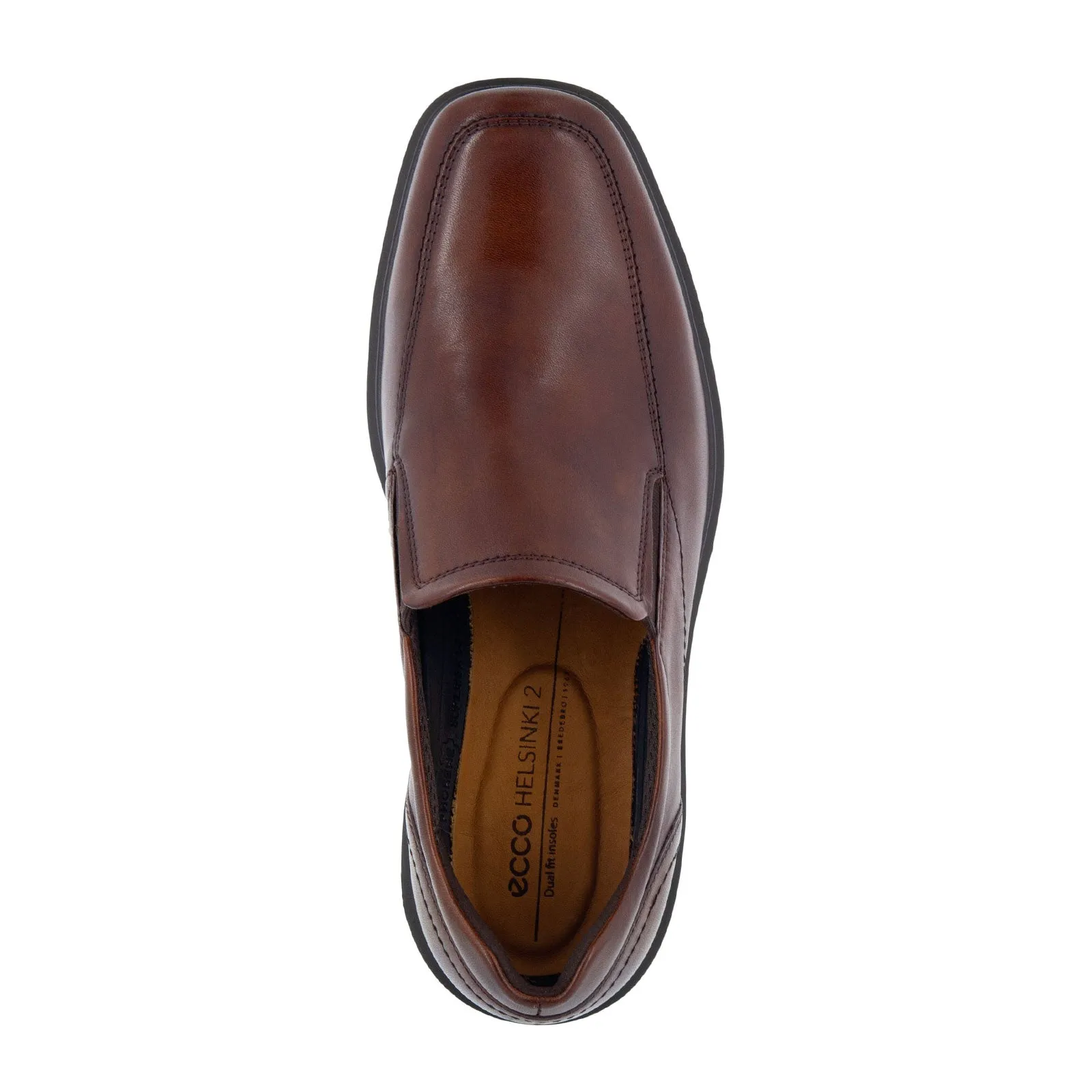 ECCO Helsinki 2.0 Apron Toe Slip On Loafer (Men) - Cognac