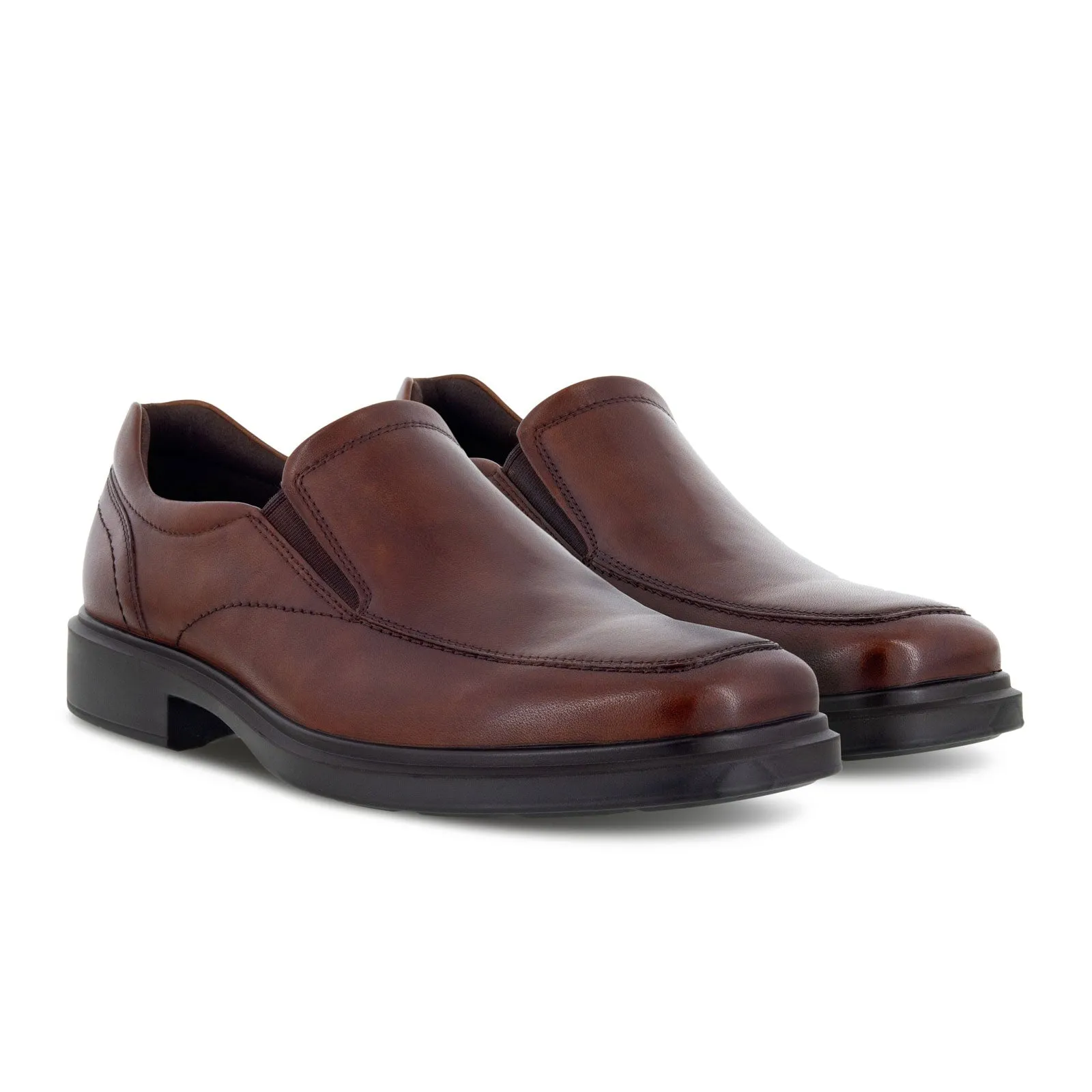 ECCO Helsinki 2.0 Apron Toe Slip On Loafer (Men) - Cognac