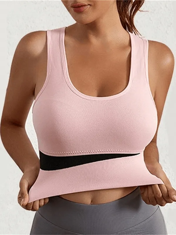 Elastic Sexy Wireless Women's Bras / Sports Top - SF0473