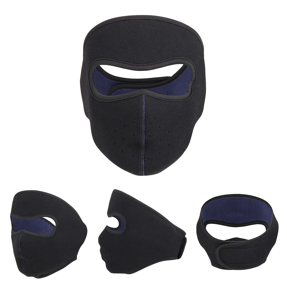 Fleece Sports Windproof Face Mask With an Adjustable Fastener - SF0730