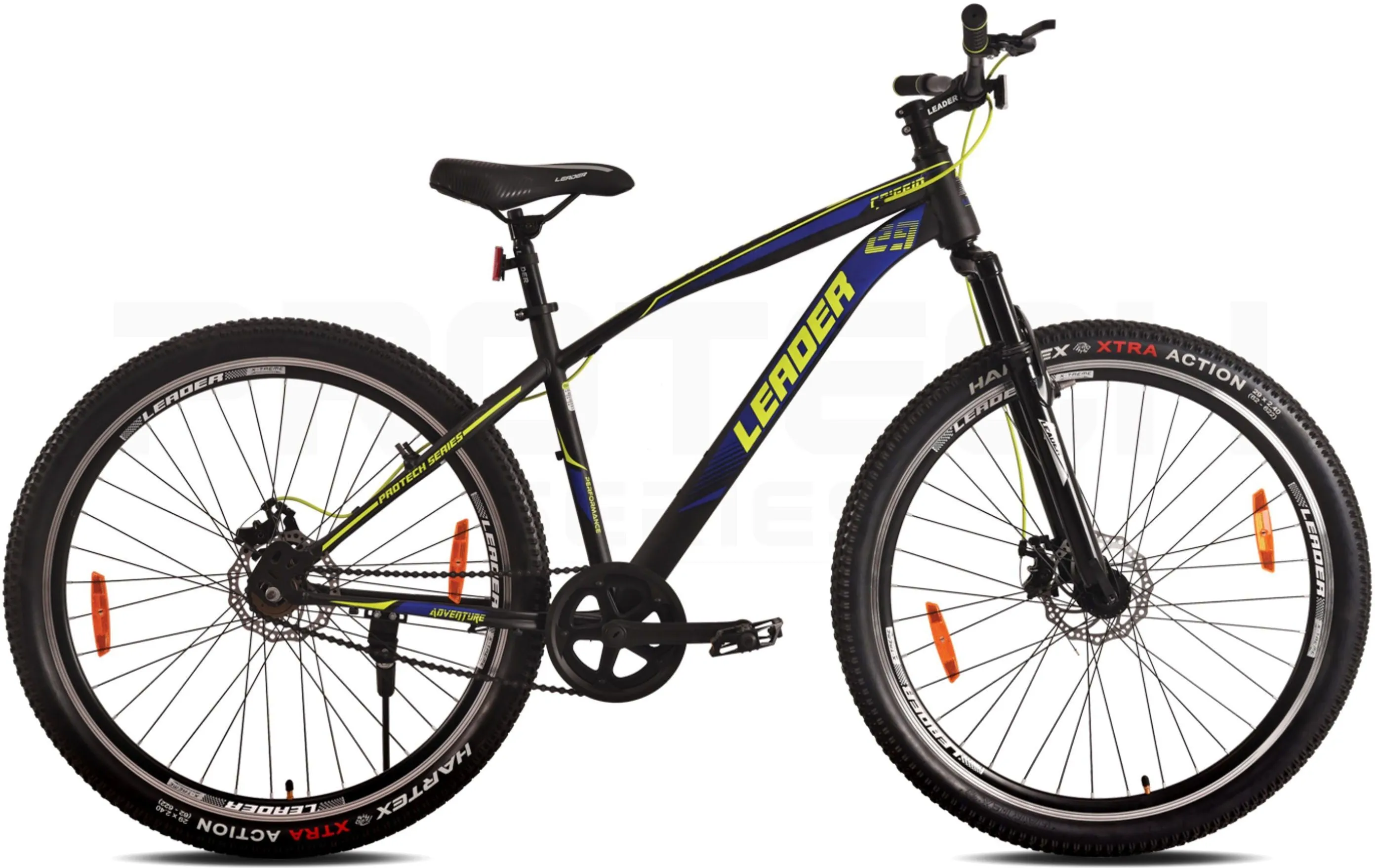 Griffin 29t Single Speed Mtb Cycle With Dual Disc Brake And Front Suspension 29 T Hybrid Cycle/city Bike (single Speed | Black)