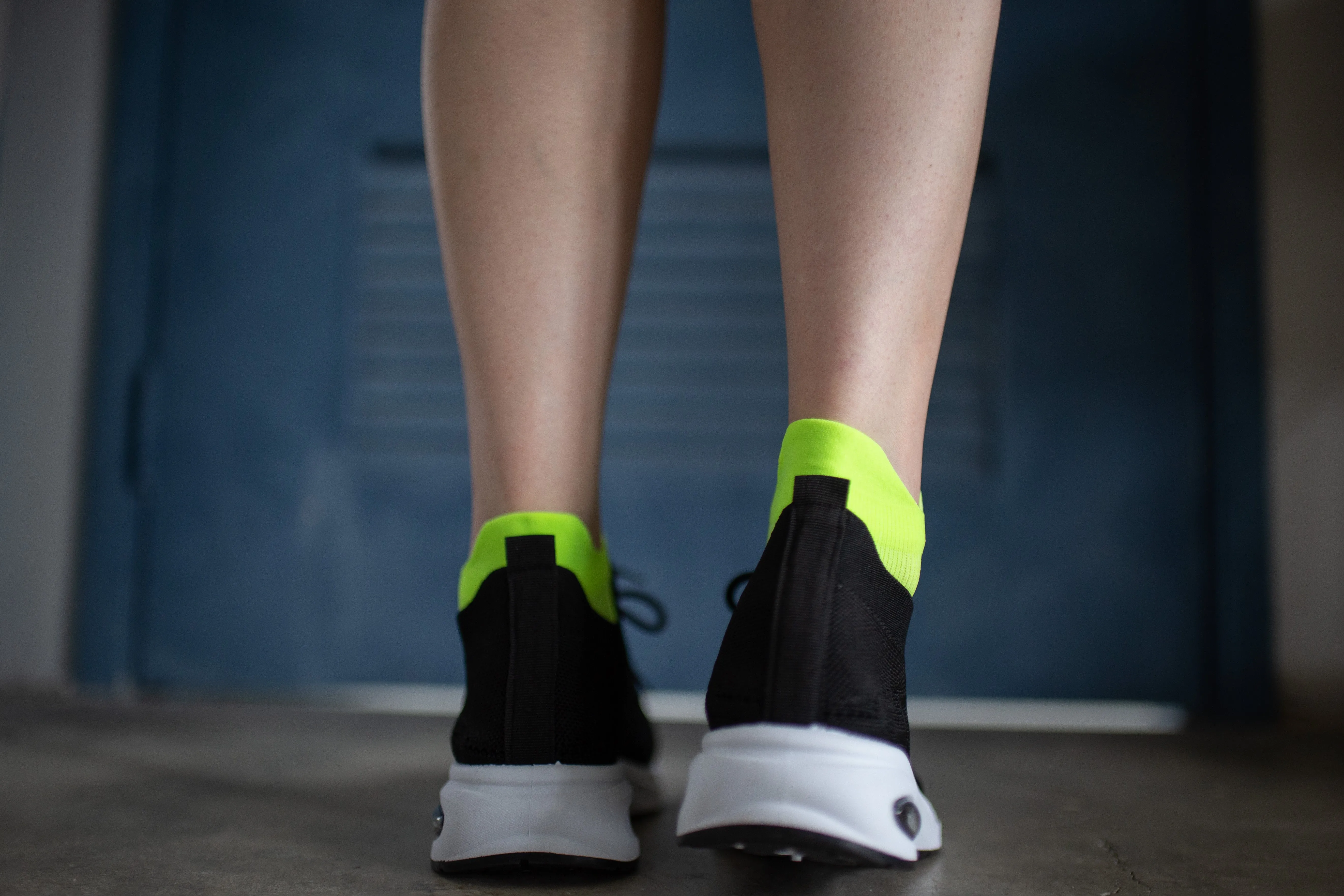 Heel Tab Running Performance Socks