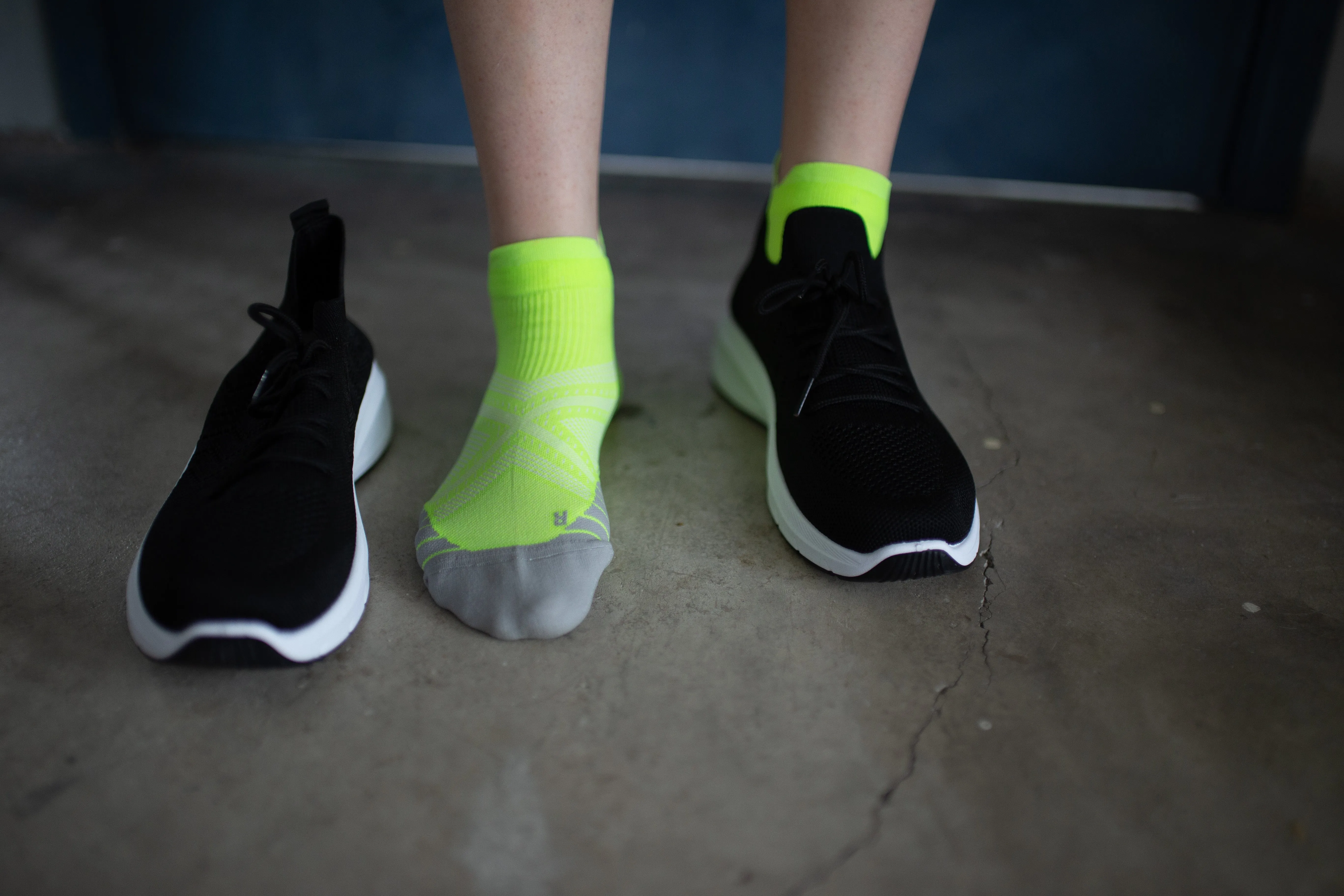 Heel Tab Running Performance Socks