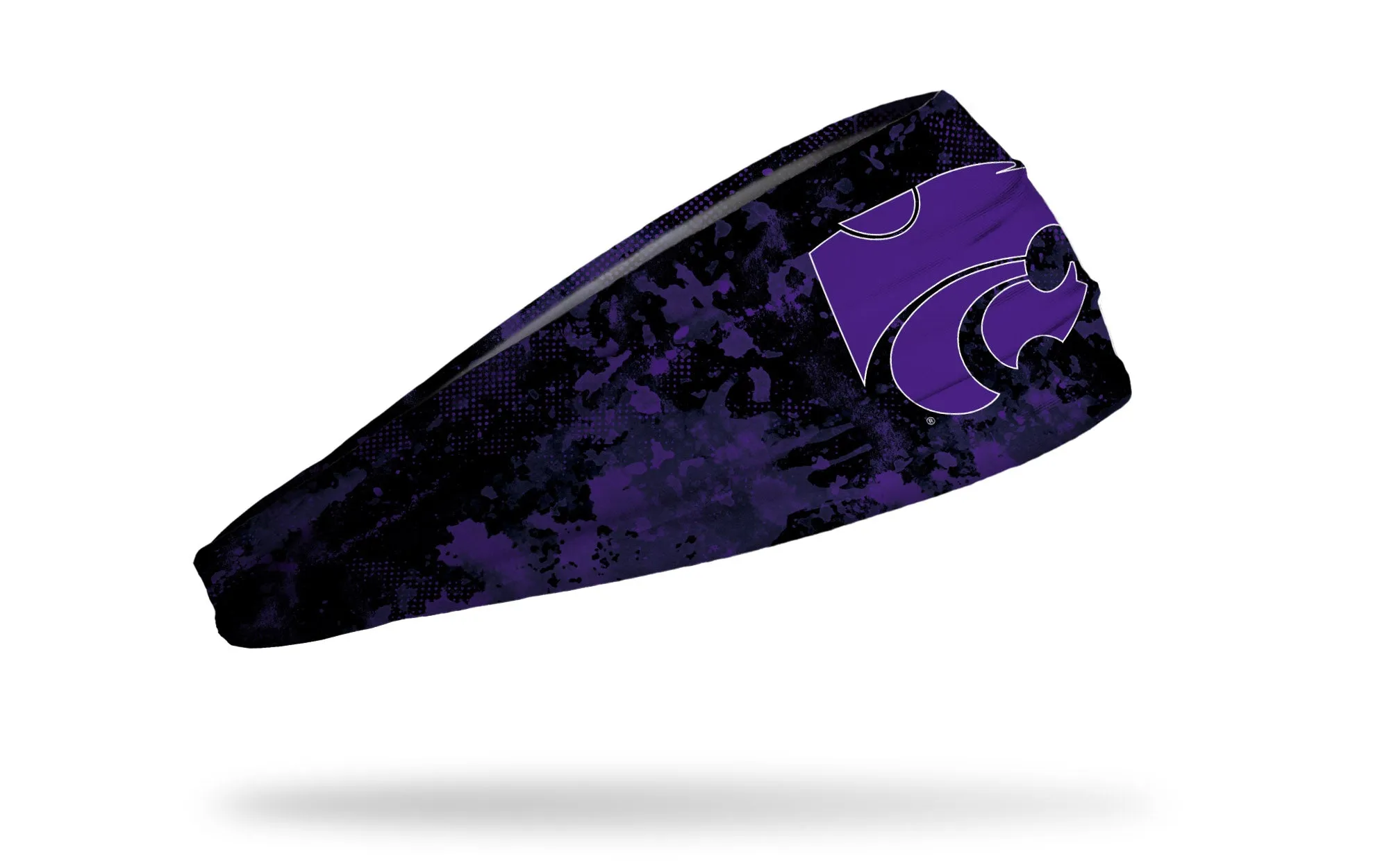 Kansas State University: Grunge Black Headband