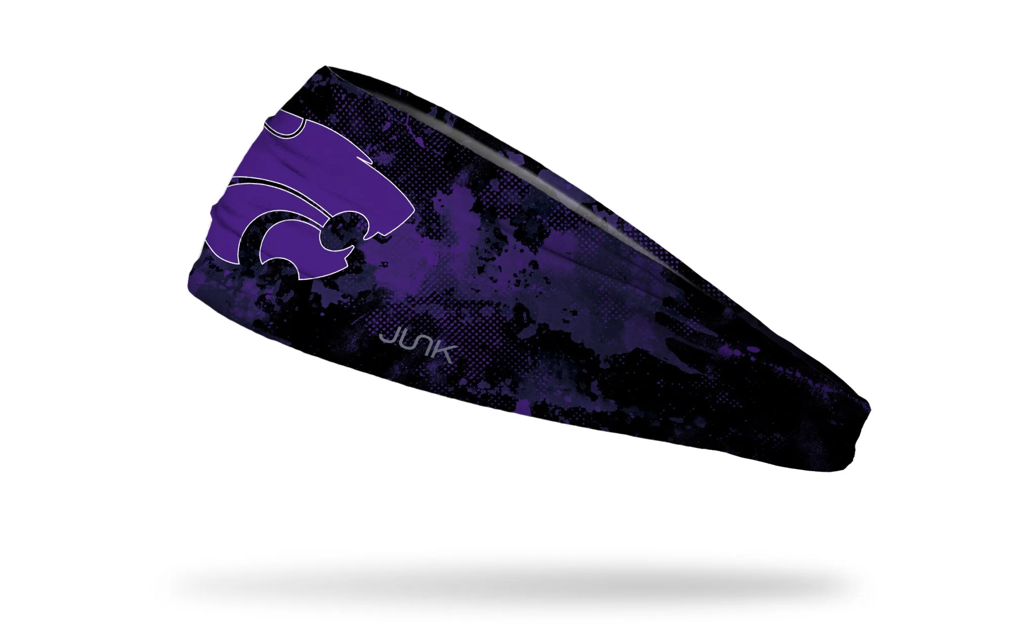 Kansas State University: Grunge Black Headband