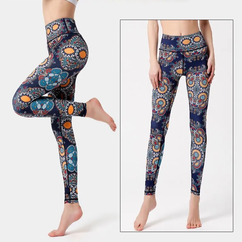 KittenAlarm - Mojoyce Cloud Hide Women Home Yoga Pants Fitness Gym Exercise Sports Leggings High Waist Sexy Long Print Tights Workout Running Trouser