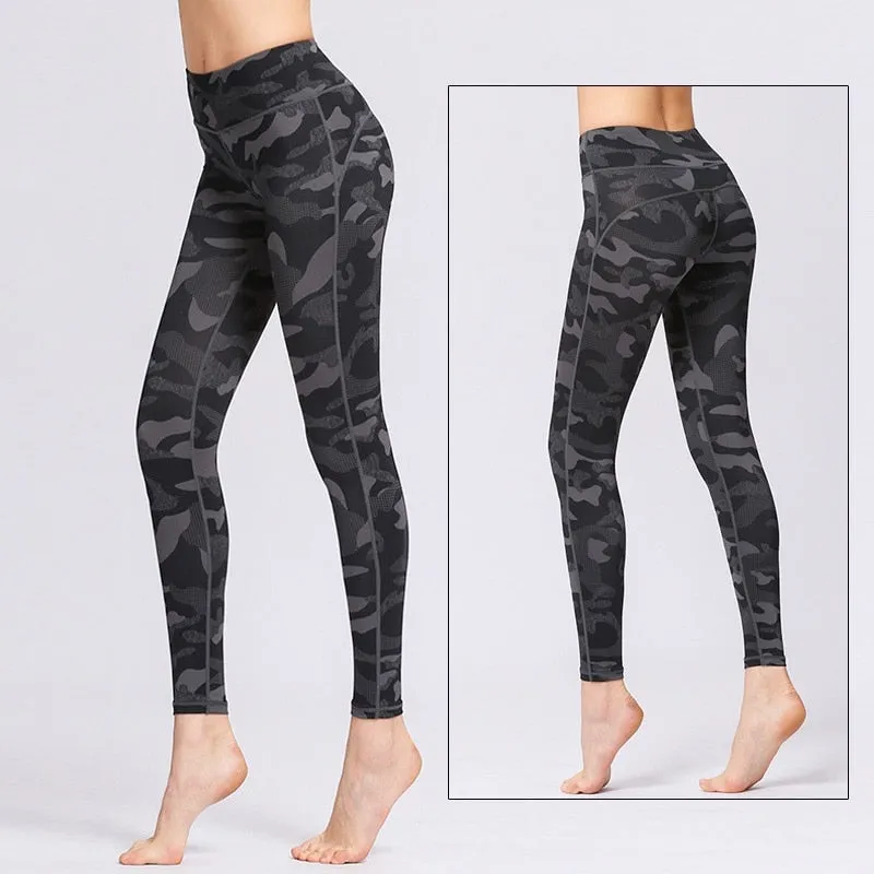 KittenAlarm - Mojoyce Cloud Hide Women Home Yoga Pants Fitness Gym Exercise Sports Leggings High Waist Sexy Long Print Tights Workout Running Trouser