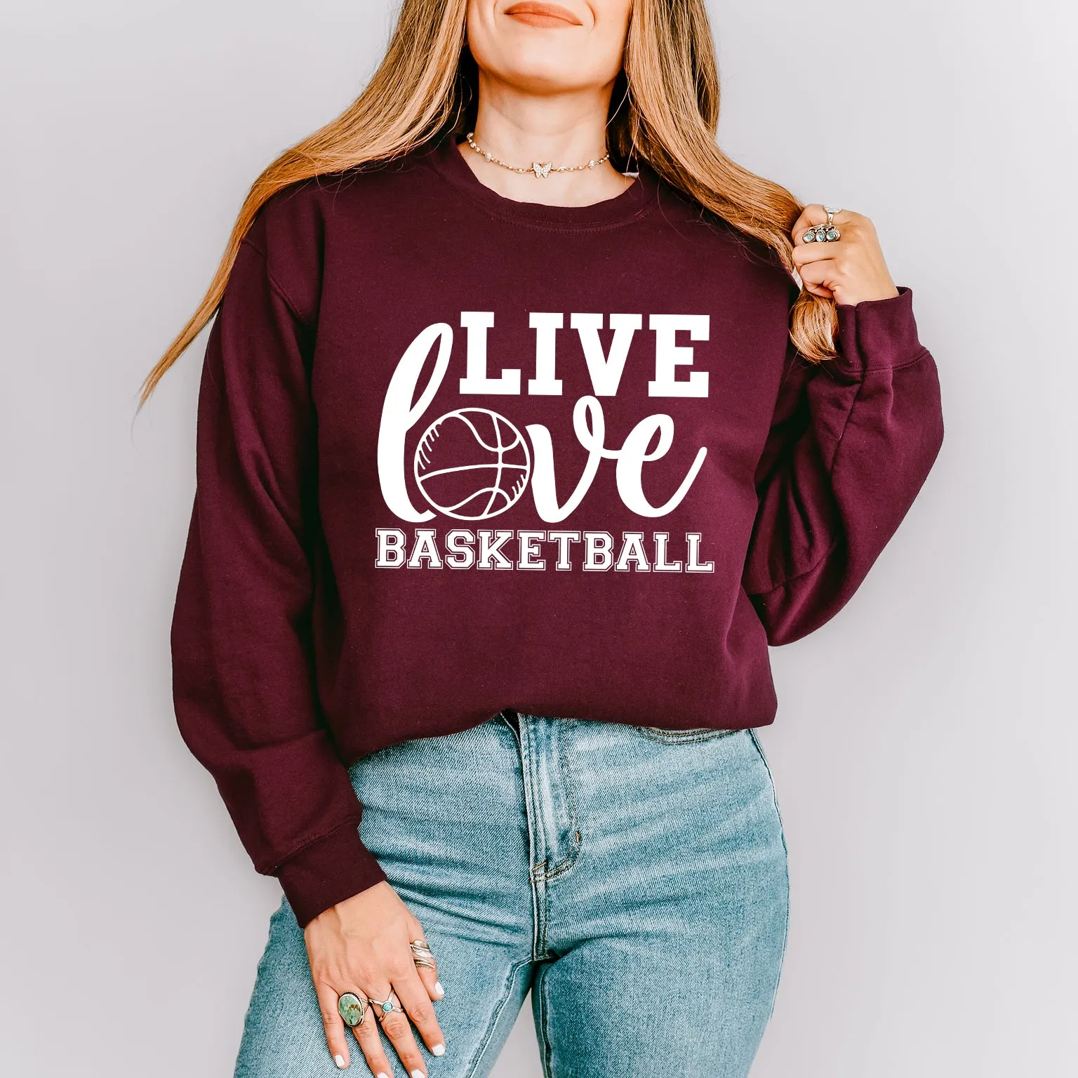 Live Love Basketball | Sweatshirt