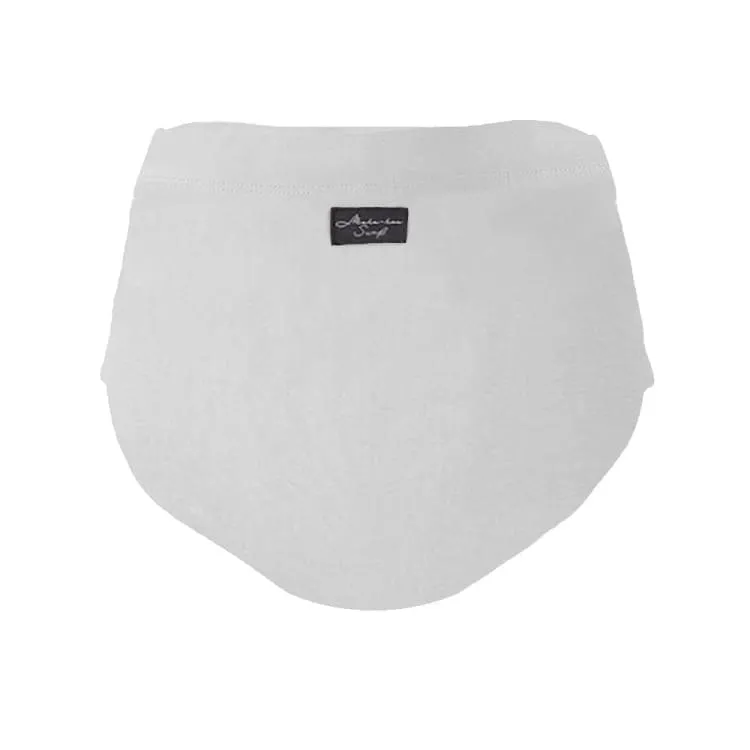 Maka-Hou Women High Waist Bikini Panties-LIGHTGRAY (Japanese Brand)