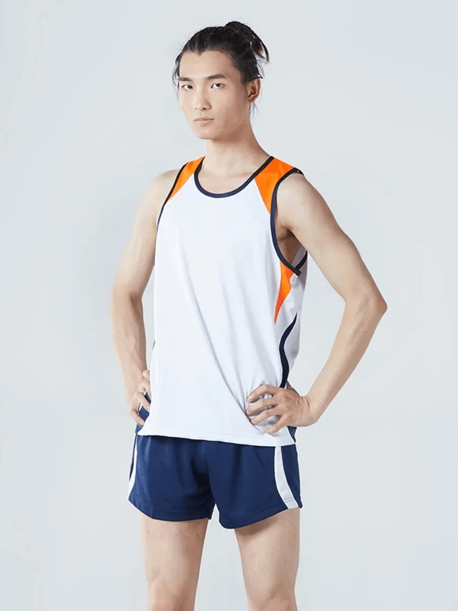 Men's Athletic Mesh Tank Top and Shorts Set - SF2042