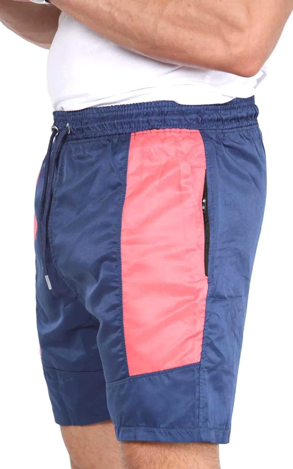 Mens Elastic Waist Fishing Shorts