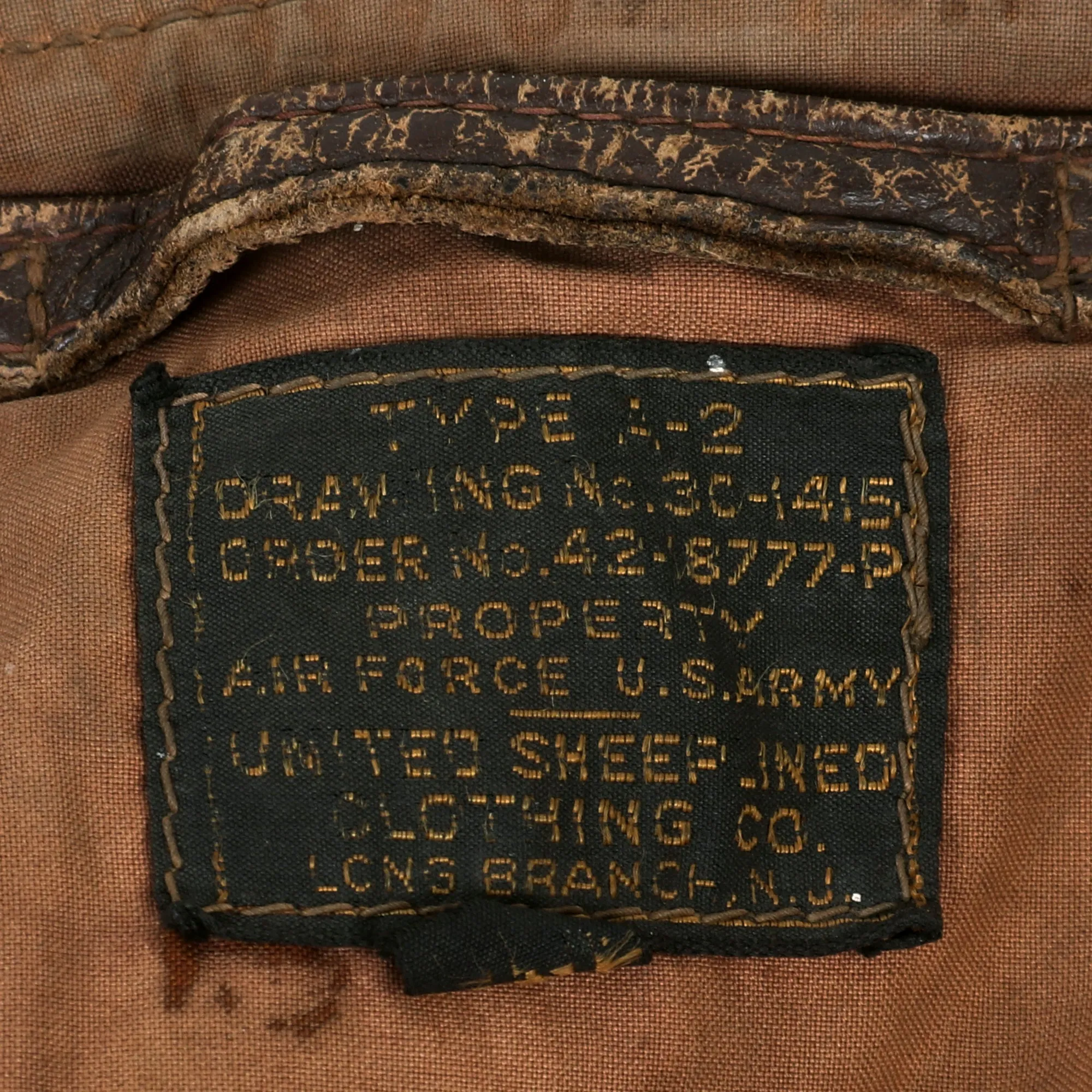 Original U.S. WWII B-17 Pilot Grouping to “The Mad Pollack” Al Petska with Painted A2 Flight Jacket with Disney Patch & Crew Written on Liner - “Contrary Mary” 602nd Bomb Squadron, 398th Bomb Group