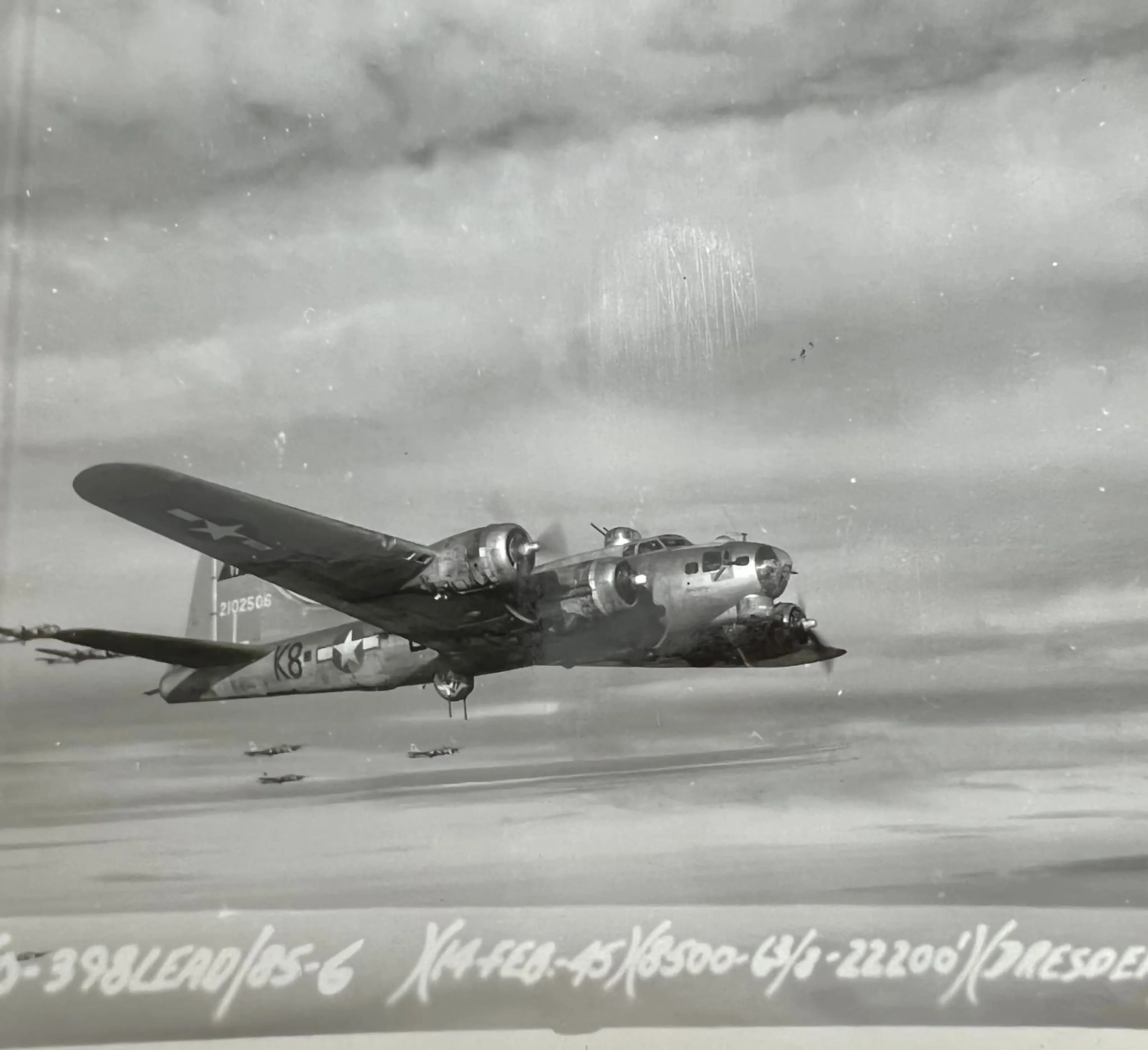 Original U.S. WWII B-17 Pilot Grouping to “The Mad Pollack” Al Petska with Painted A2 Flight Jacket with Disney Patch & Crew Written on Liner - “Contrary Mary” 602nd Bomb Squadron, 398th Bomb Group