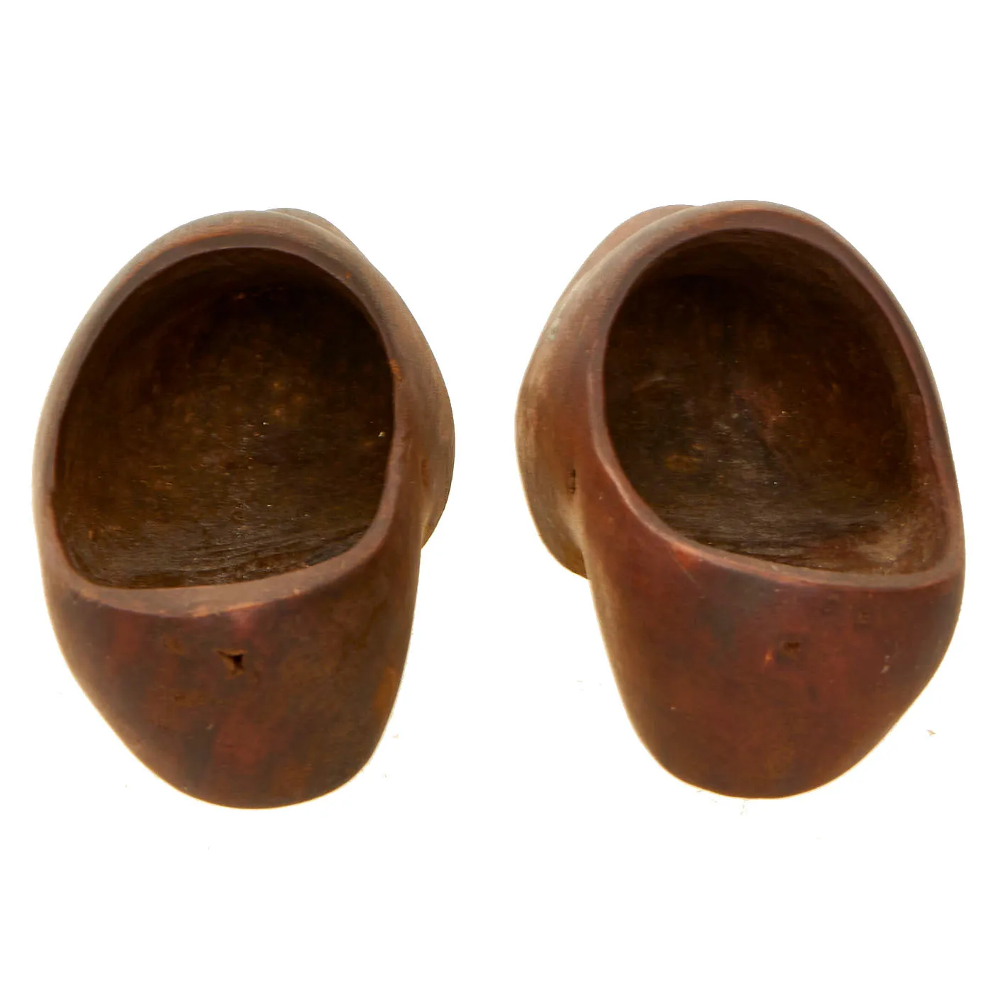 Original U.S. WWII Bring Back French Sabot Wooden Clogs 29th Infantry Division Marked “D-Day” and “V-Day”