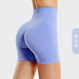 Seamless Biker Shorts High Waist Fitness Workout Shorts Women Elasticity Breathable Gym Leggings Running Clothes Sports Outfit