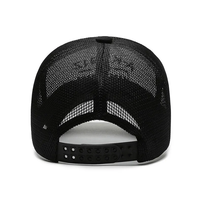 Sports Breathable Mesh Golf Snapback Hat / Quick Dry Baseball Cap - SF0824