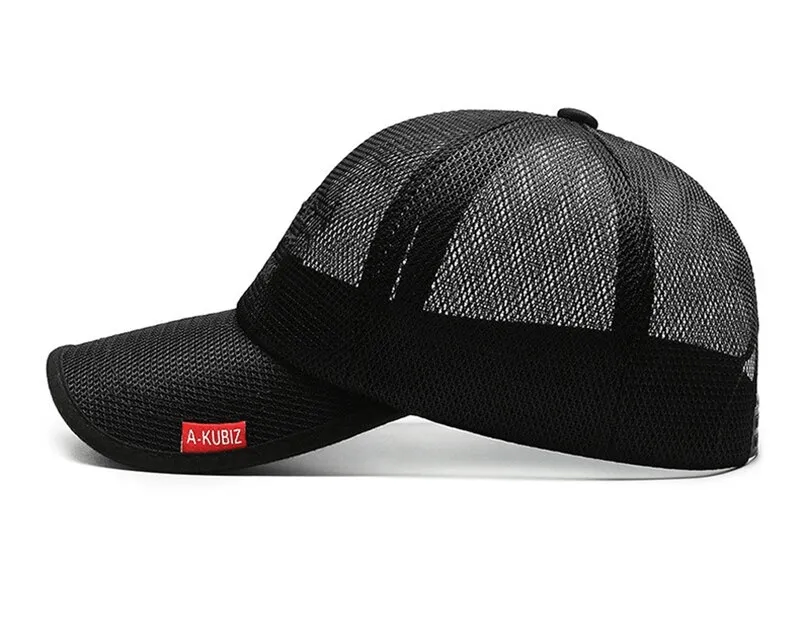 Sports Breathable Mesh Golf Snapback Hat / Quick Dry Baseball Cap - SF0824