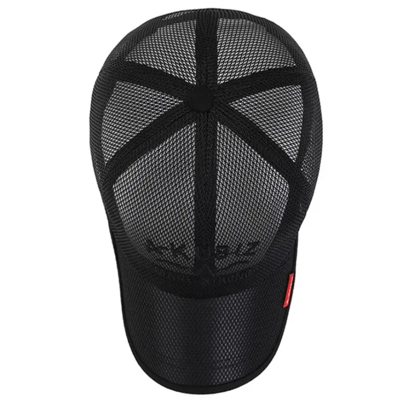 Sports Breathable Mesh Golf Snapback Hat / Quick Dry Baseball Cap - SF0824