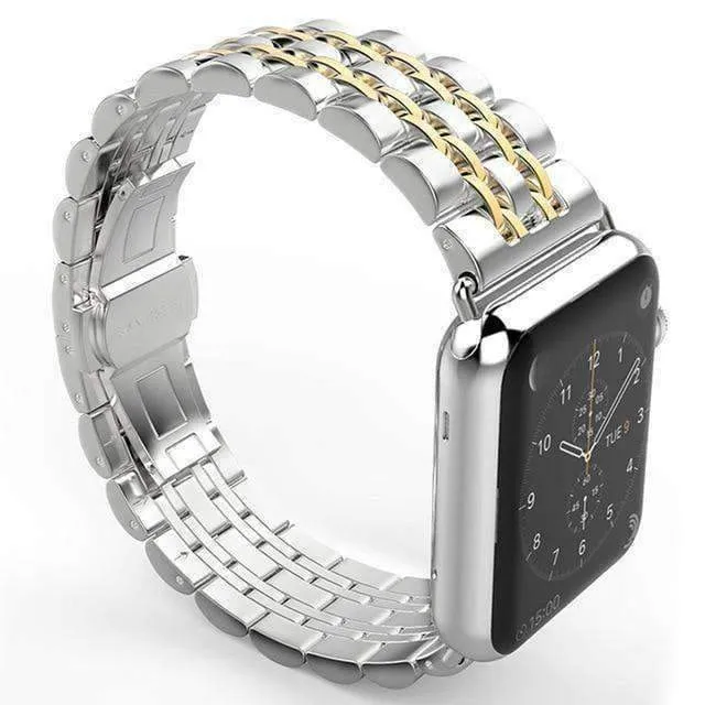 Stainless Steel Rolex Style Strap Links Metal Bracelet