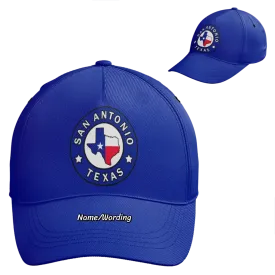 Thank you gifts for clients, Personalized Texas Hat, Custom Proud Adjustable Baseball Hat, Comfort-fit Golf Hat,Hats-24020027-2