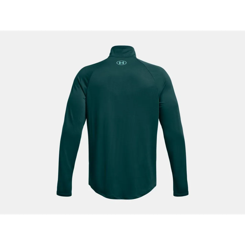 Under Armour Mens Tech 2.0 ½ Zip Long Sleeve Top Hydro Teal