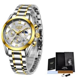 Women Top Brand HD Bright Quartz Luxury Wrist Watch