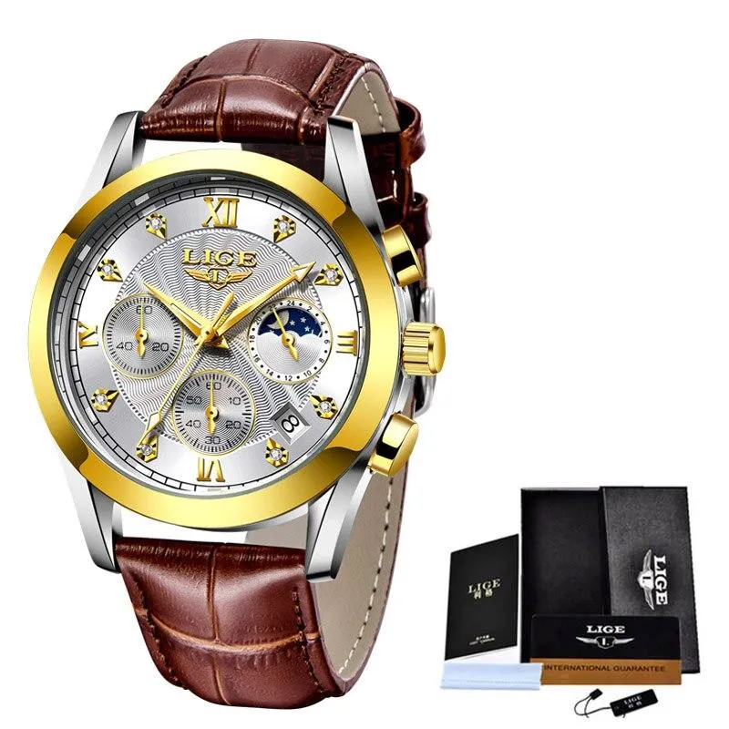 Women Top Brand HD Bright Quartz Luxury Wrist Watch