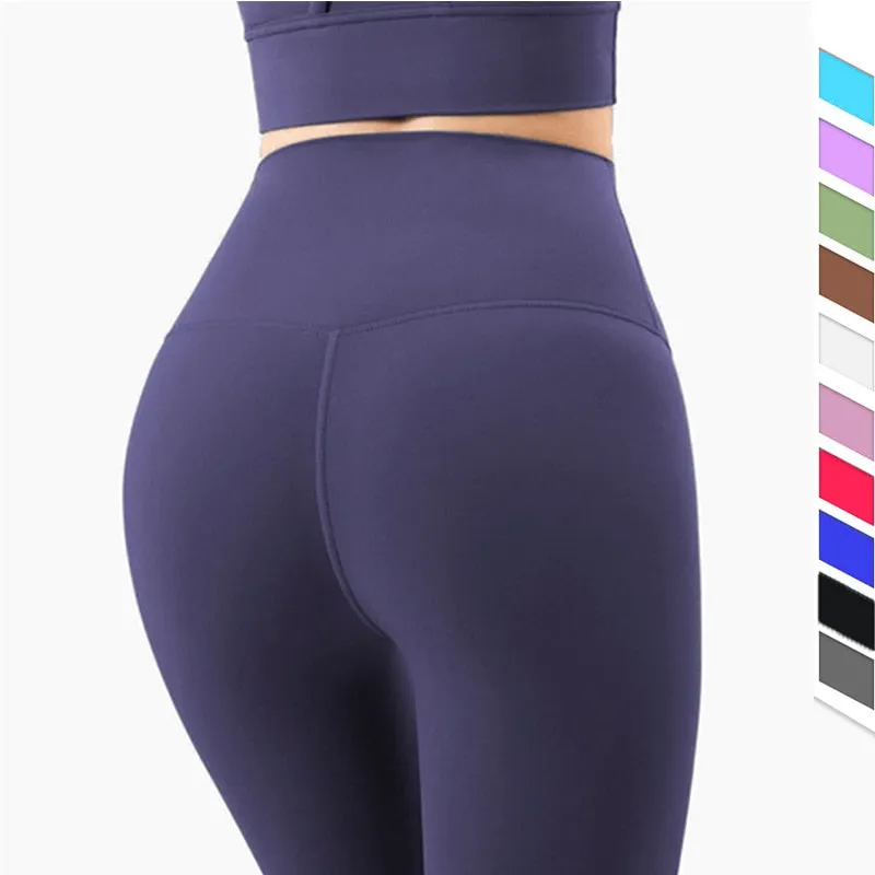 Women Yoga Pants With Pocket Soft Comfortable Full Length High Waist Leggings Gym Workout Leggins Sports Tights Female Yoga Pant