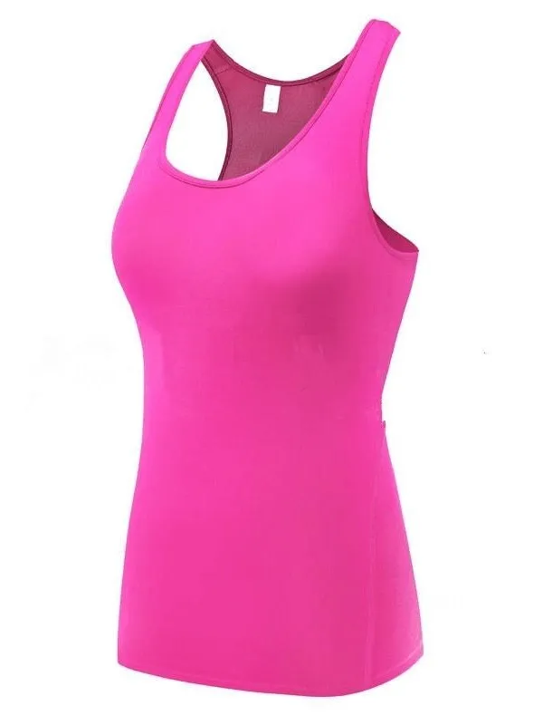 Women's Sports Top / Tight Stretch Top / Quick Dry Sleeveless Running Top - SF0038