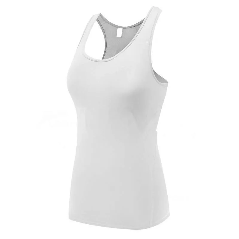 Women's Sports Top / Tight Stretch Top / Quick Dry Sleeveless Running Top - SF0038