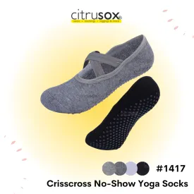 Yoga Anti-Skid Grip No-Show Barre Socks